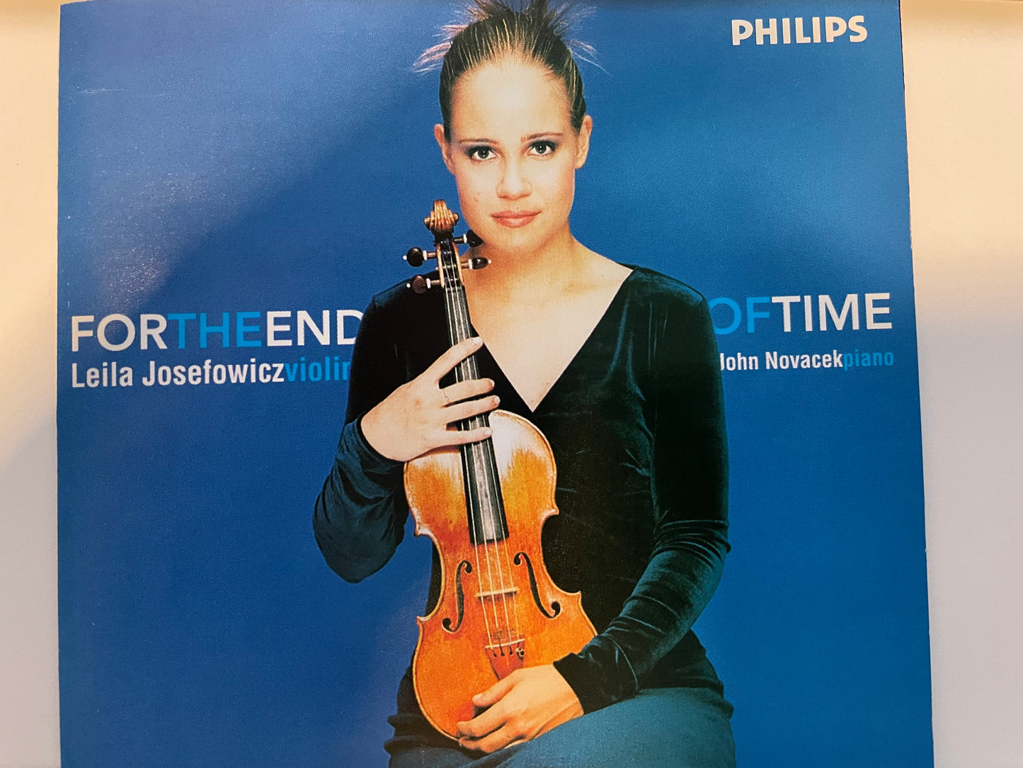 LEILA JOSEFOWICZ "FOR THE END OF TIME"=$12.99+SHIPPING $5.00