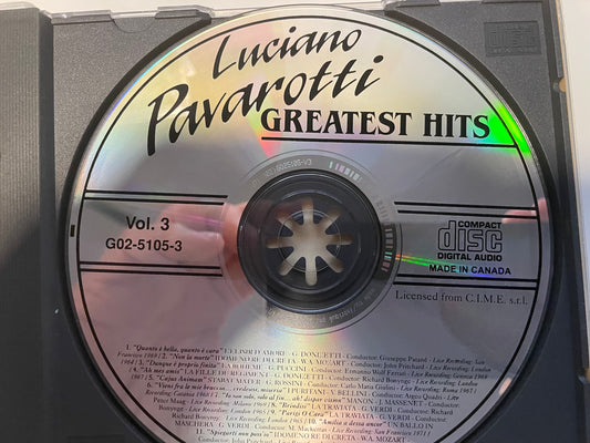 LUCIANO PAVAROTTIGREATEST HITS VOL.3-$14.99