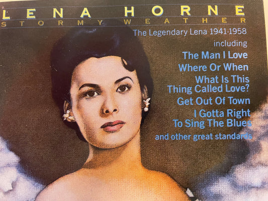 LENA HORNE "THE LEGENDARY LENA 1941-1958"-$9.99+ SHIPPING $5.00