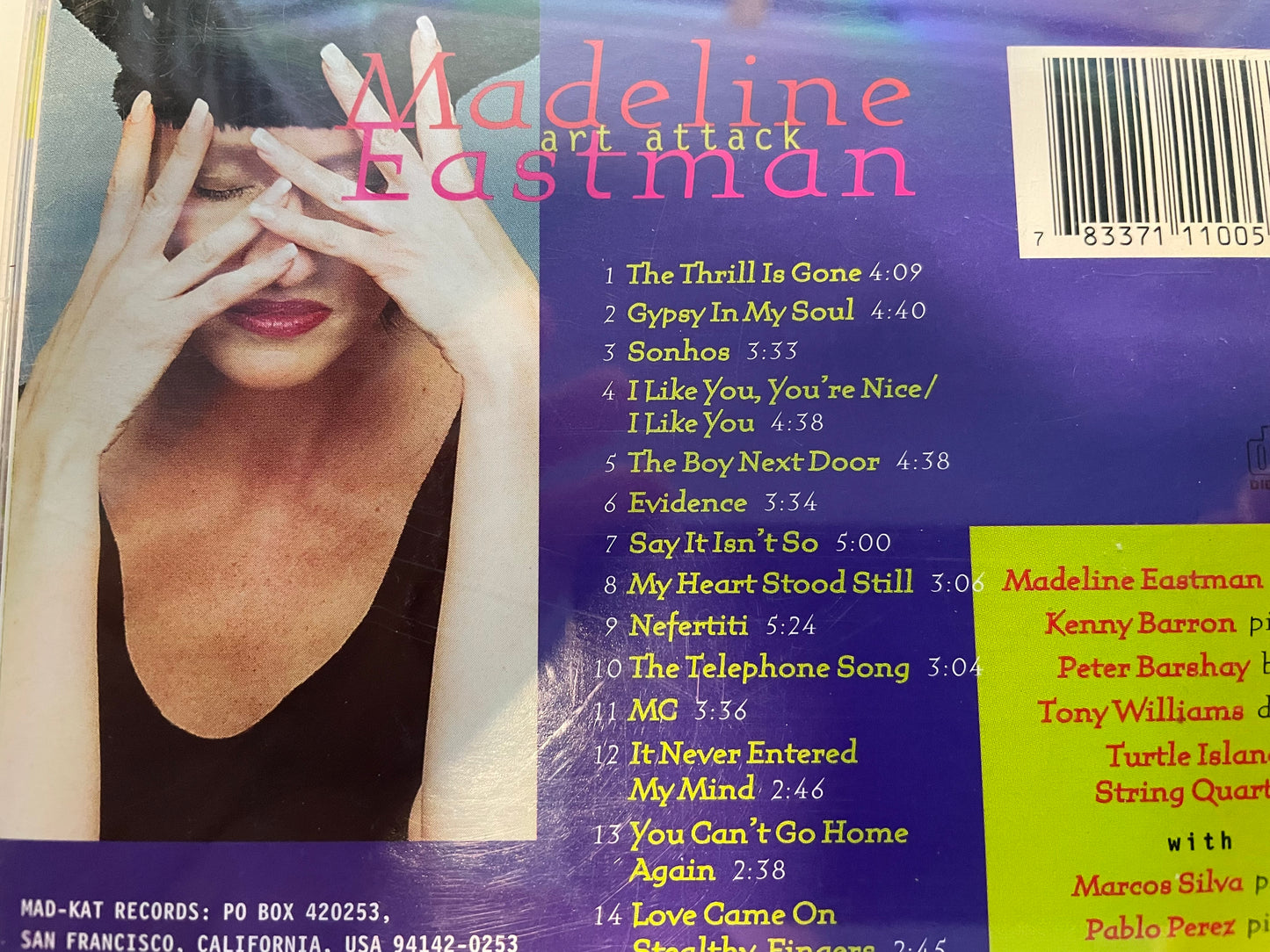 MADELINE EASTMAN "ART ATTACK"-$17.99 +SHIPPING $5.00