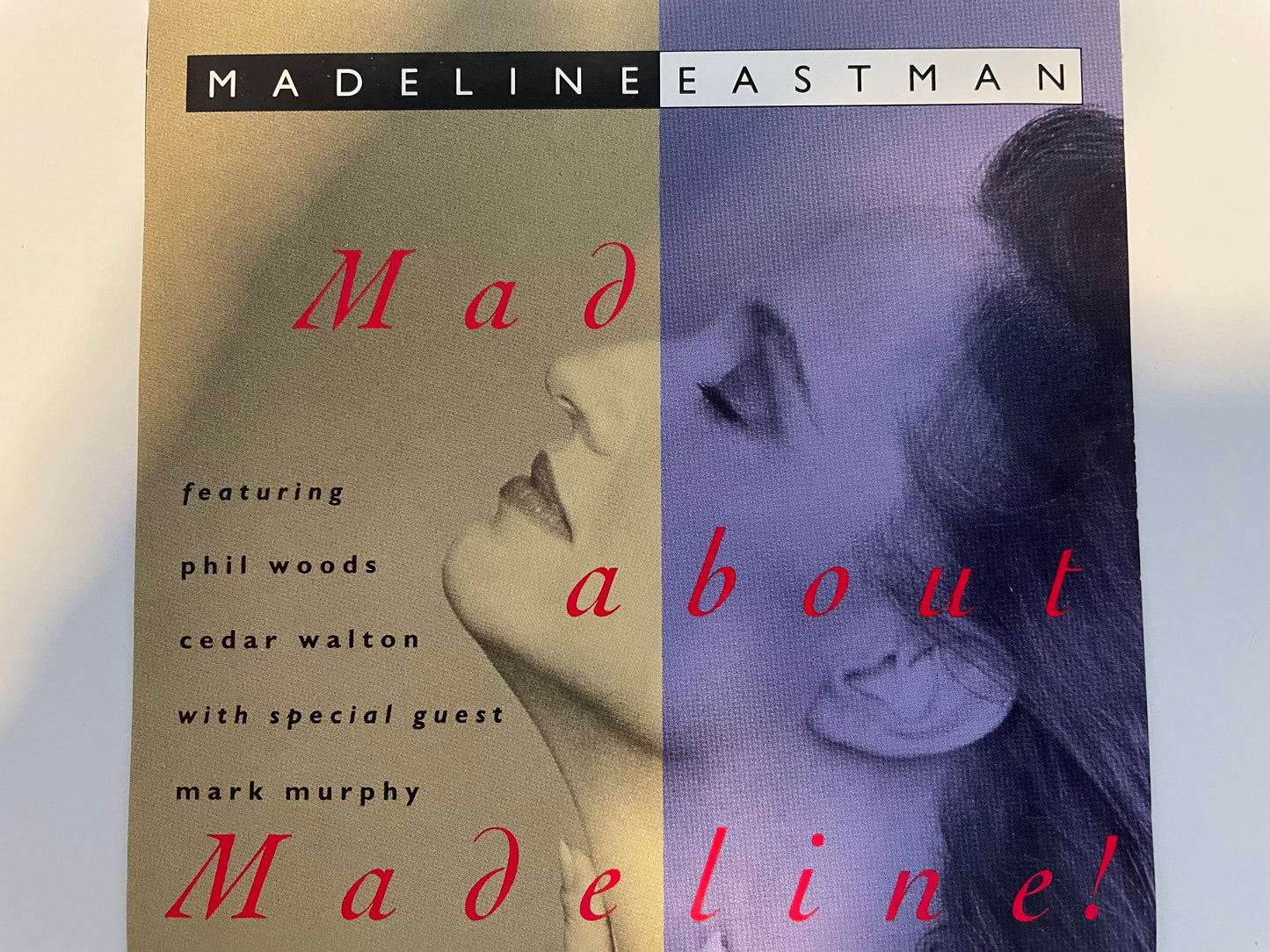 MADELINE EASTMAN "MAD ABOUT MADELINE!"-$10.99+SHIPPING $5.00