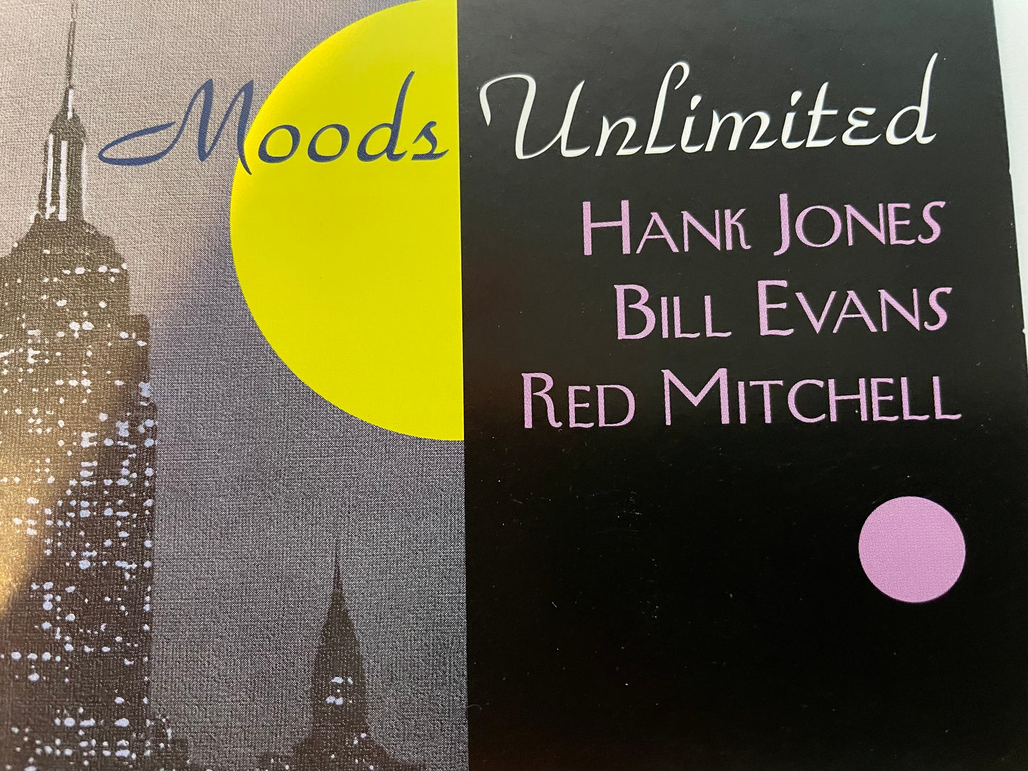 HANK JONES "MOODS UNLIMITED"-$8.99 +SHIPPING 45.00