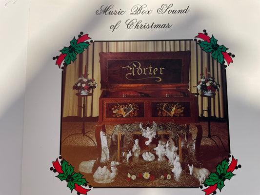 PORTER MUSIC BOX SOUND OF CHRISTMAS-$4.99 +SHIPPING $5.00