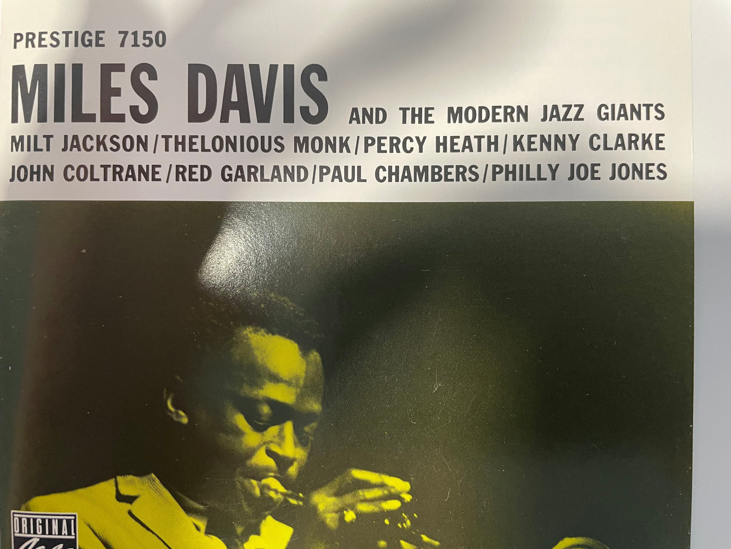 MILES DAVIS AND THE MODERN JAZZ GIANTS-$6.99 +SHIPPING $5.00