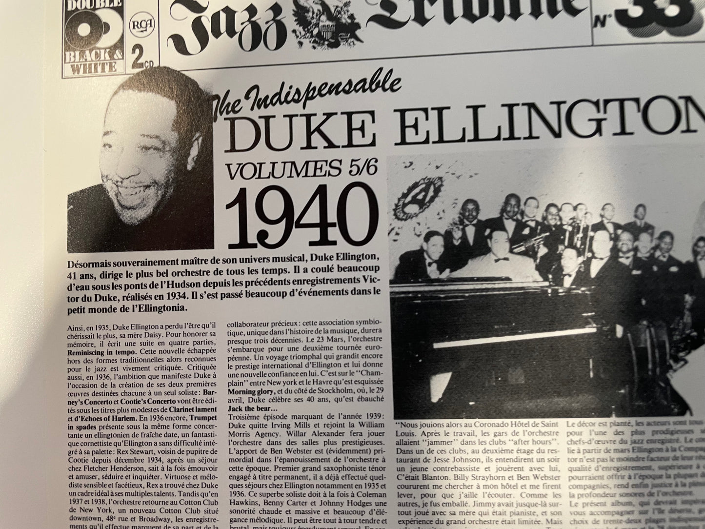 THE INDISPENSABLE DUKE ELLINGTON-2CD's -8.99 +SHIPPING $5.00