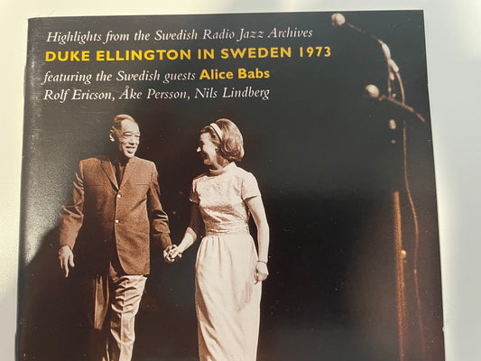 DUKE ELLINGTON IN SWEEDEN 1973-$4.99 +SHIPPING $5.00