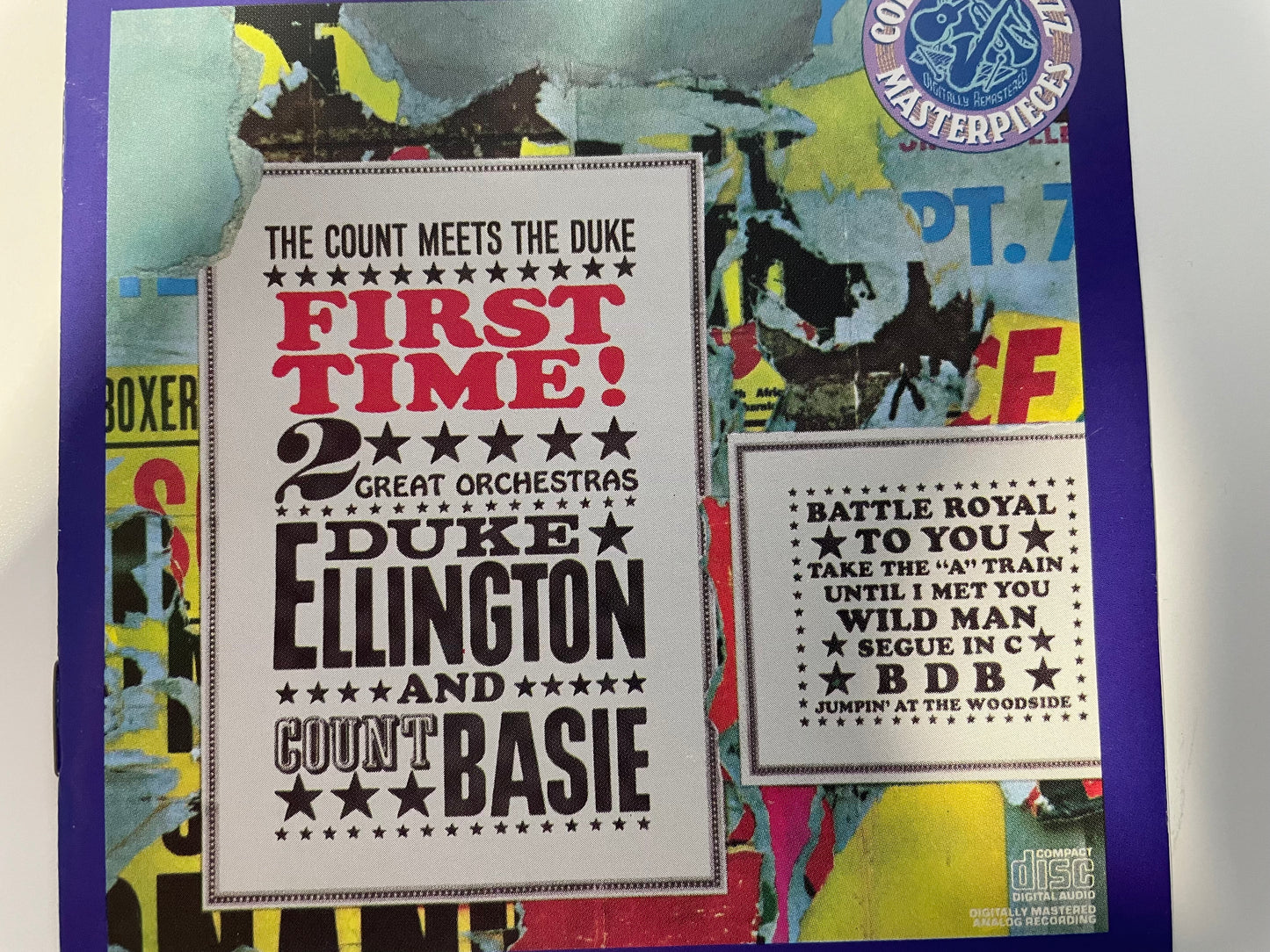 DUKE ELLINGTON AND COUNT BASIE-$11.99 +SHIPPING 45.00