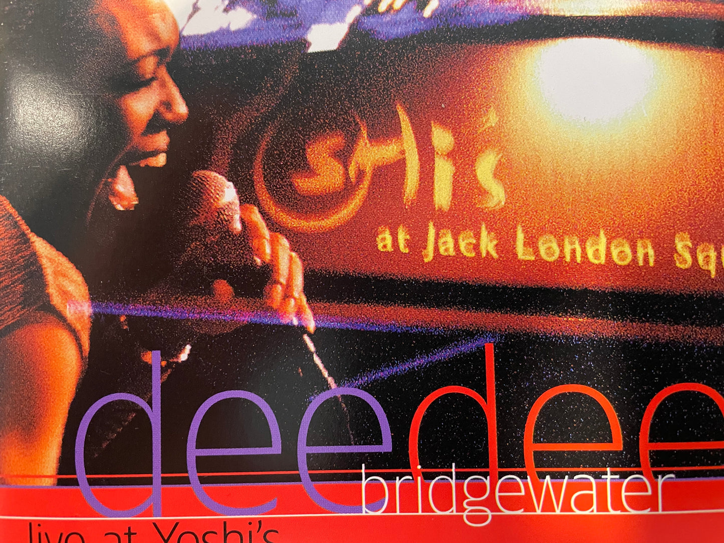 DEE DEE BRIDGEWATER "LIVE AT YOSHI'S"-$4.99 +SHIPPING $5.00