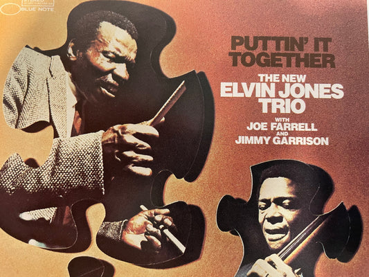 ELVIN JONES "PUTTIN' IT TOGETHER" -$19.99 +SHIPPING $5.OO