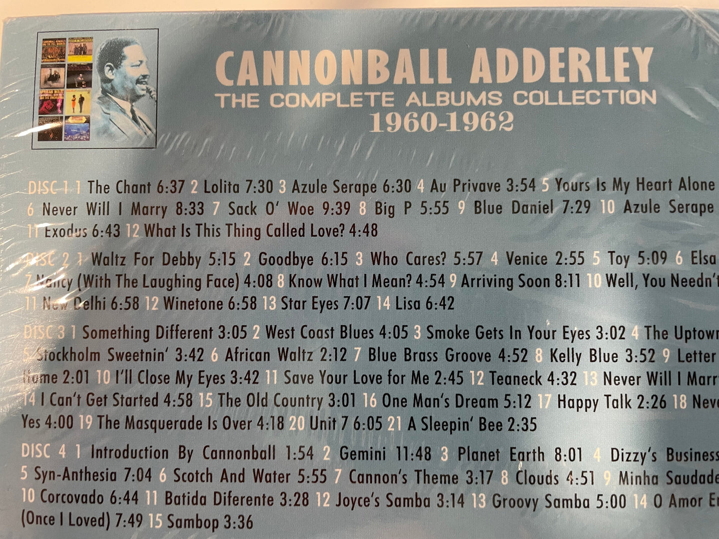 CANNONBALL ADDERLEY THE COMPLETE ALBUMS COLLECTION 1960-1962(Sealed)$29.99