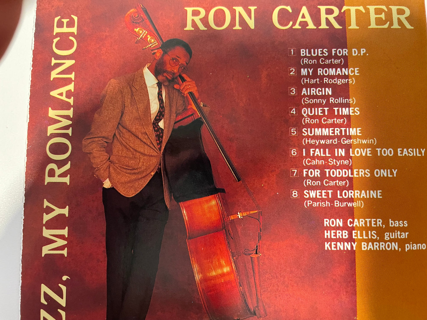 RON CARTER "JAZZ, MY ROMANCE"-$5.99 +SHIPPING $5.00