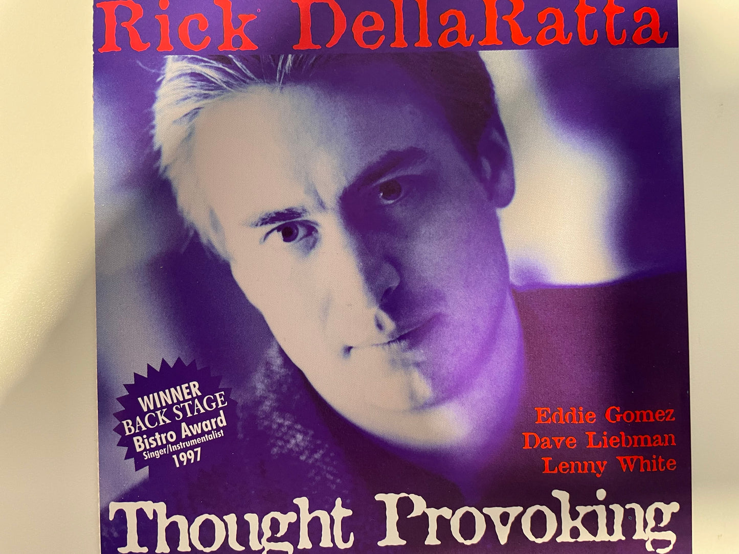 RICK DELLARATTA "THOUGHT PROVOKING"-$2.99 +SHIPPING $5.00