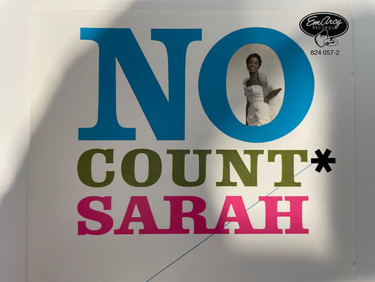 SARAH VAUGHAN "NO COUNT* SARAH"-$7.99