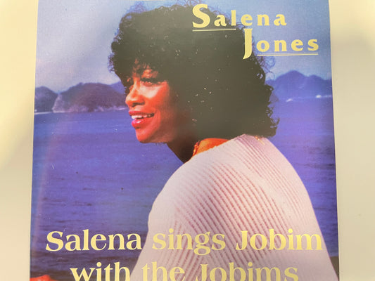 SALENA JONES  "SALINA SING JOBIM WIHT THE JOBIMS"_ 4.99 +SHIPPING $5.00