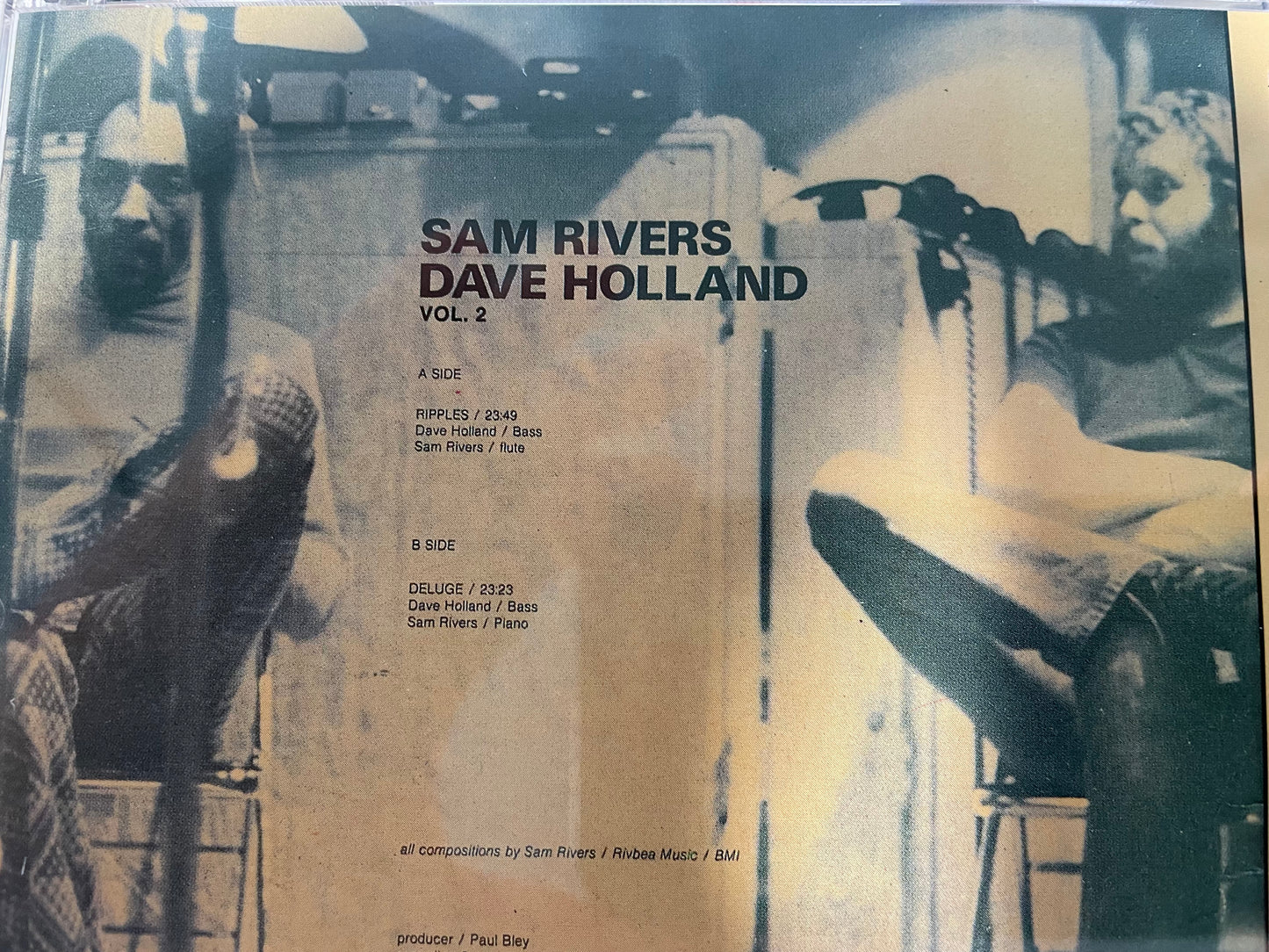 SAM RIVERS DAVE HOLLAND "VOL 2"-$44.99