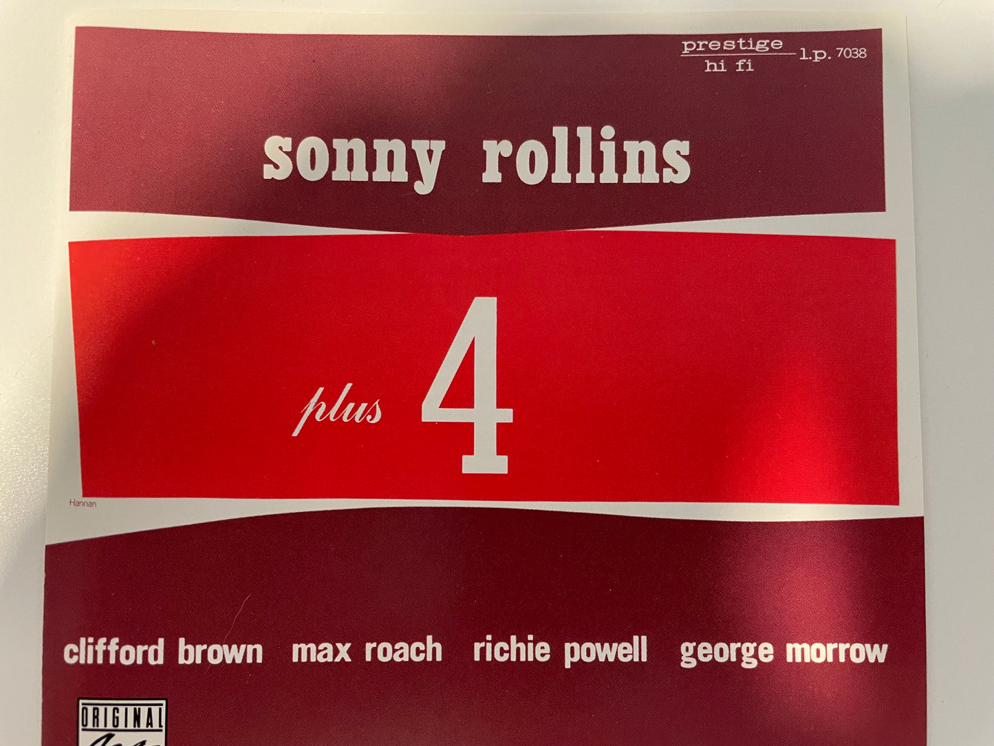 SUNNY ROLINS "PLUS 4"-1956 $59.99 +SHIPPING $5.00