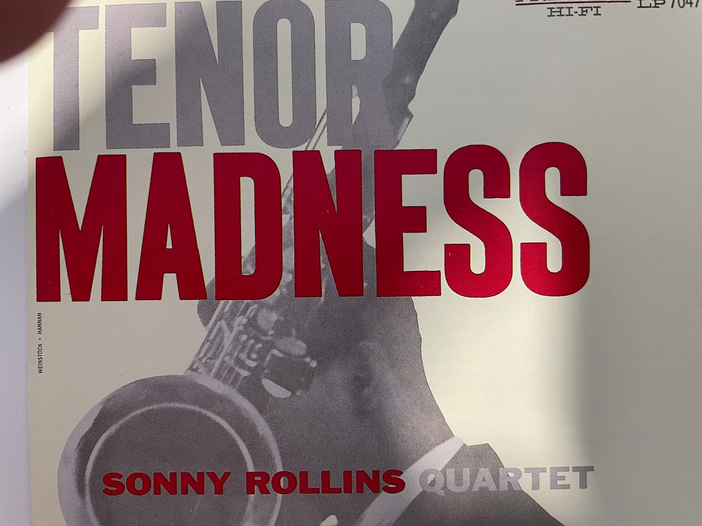 SONNY ROLLINS "TENOR MADNESS"-$8.99 +SHIPPING $5.00