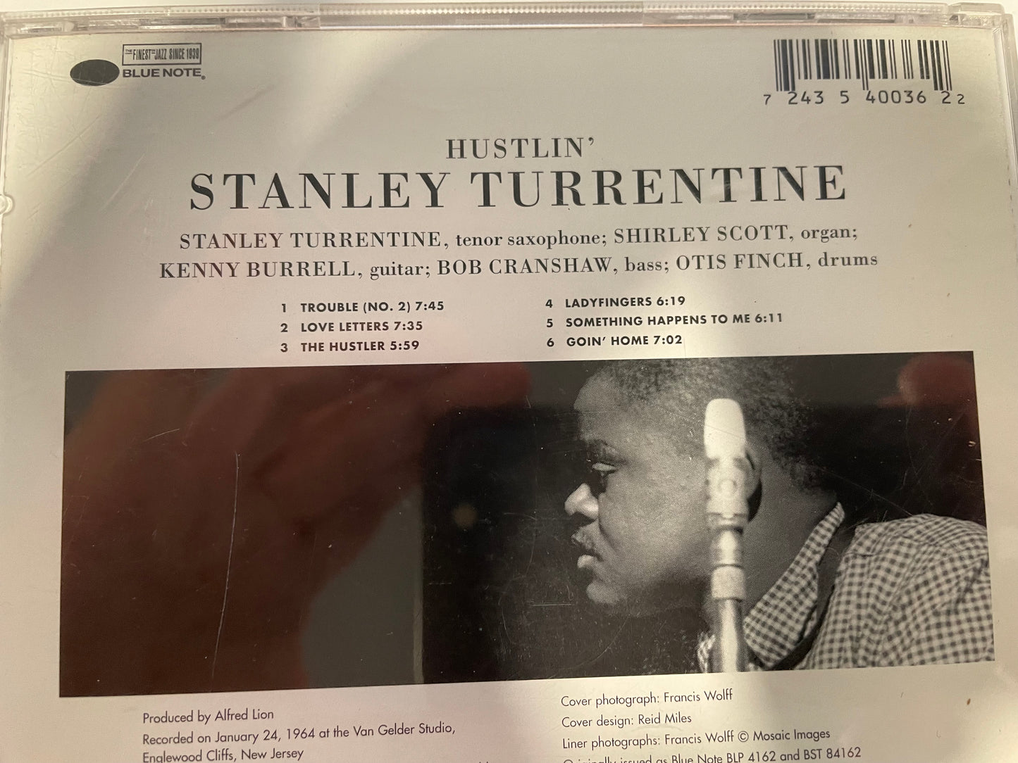 STANLEY TURRENTINE "HUSTLIN"-$49.99 +SHIPPING $5.00