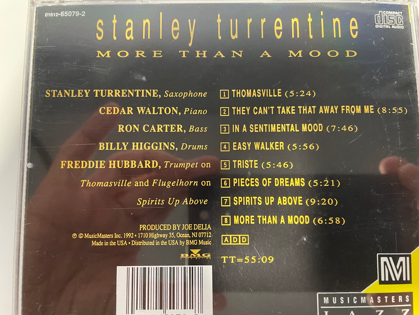 STANLEY TURRENTINE "MORE THAT A MOOD"-$4.99+SHIPPING $5.00