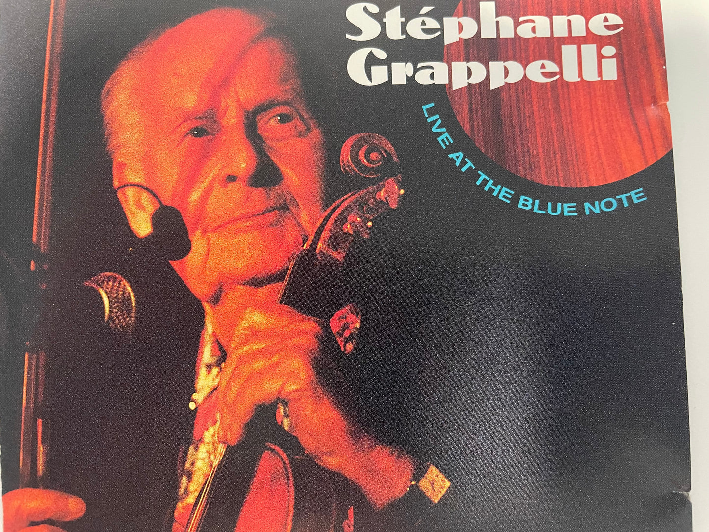 STEPHANE GRAPPELLI "LIVE AT THE BLUE NOTE"-$5.99 +SHIPPING $5.00