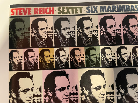 STEVE REICH "SIX MARIMBAS"-$5.99 +SHIPPING $5.00