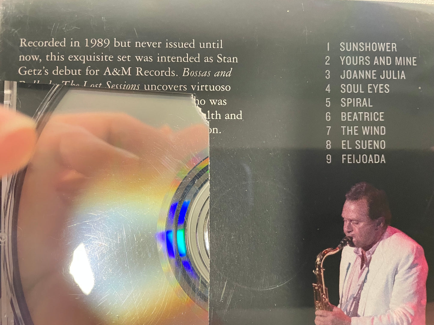 STAN GETZ "THE LOST SESSIONS"-$6.99 +SHIPPING $5.00