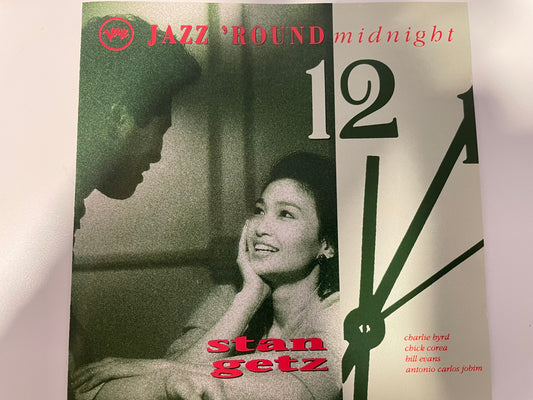 STAN GETZ "JAZZ 'ROUND MIDNIGHT"-$4.99 +SHIPPING $5.OO