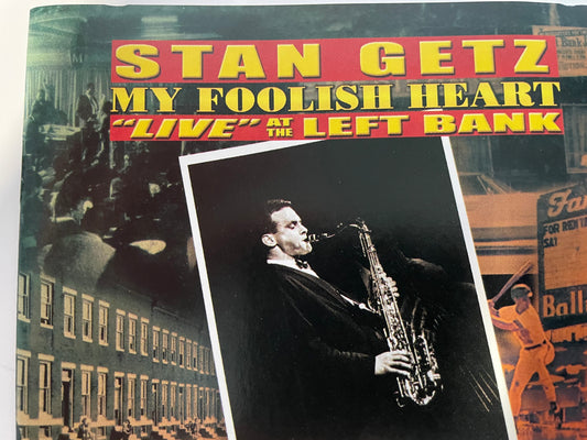 STAN GETZ "MY FOOLISH HEART"-$7.99 +SHIPPING $5.00