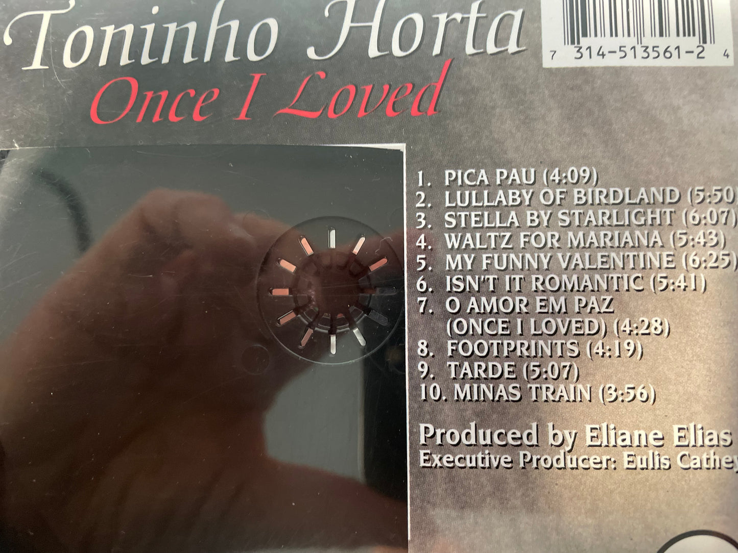 TONINHO HORTA "ONCE I LOVED"-$4.99 +SHIPPING $5.00