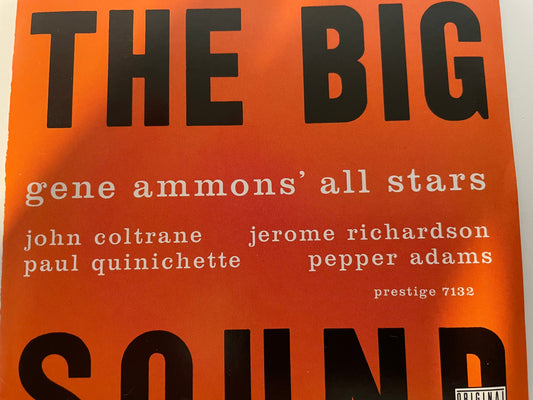 GENE AMMONS"ALL STARS "THE BIG SOUND"-$7.99 +SHIPPING $5.00