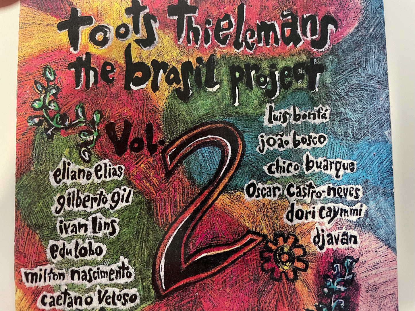 TOOTS THIELEMANS "THE BRISIL PROJECT 2"-$11.99 +SHIPPING $5.00