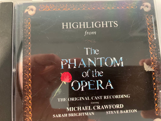 HIGHLIGHTS FROM "THE PHANTOM OF THE OPERA"-$3.99 +SHIPPING $5.00