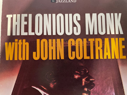 THELONIOUS MONK WITH JOHN COLTRANE-$2.99 +$5.00