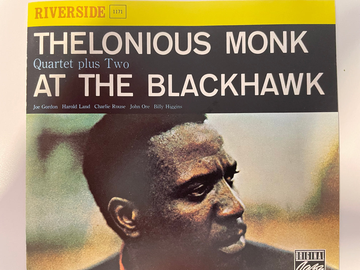 THELONIOUS MONK "AT THE BLACKHAWK" $16.99 +SHIPPING $5.00