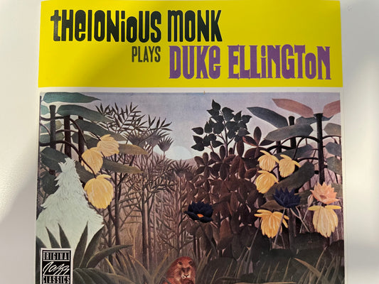 THELONIOUS MONK PLAYS DUKE ELLINGTON-$3.99 +SHIPPING $5.00