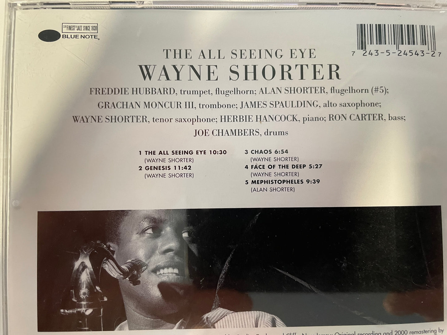 WAYNE SHORTER "THE ALL SEEING EYE"-$9.99 +SHIPPING $5.00