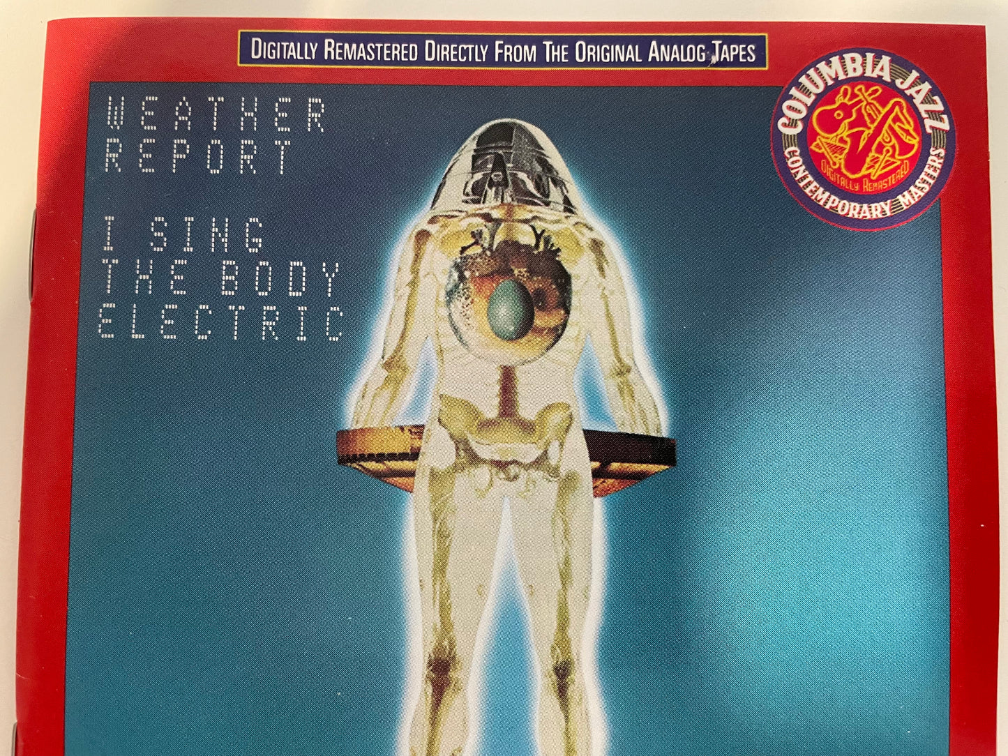 WEATHER REPORT "I SING THE BODY ELECTRIC"-$22.99 +SHIPPING $5.00