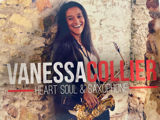 VANESSA COLLIER "HEART & SOUL & SAXOPHONE"-$6.99 +SHIPPING $5.00