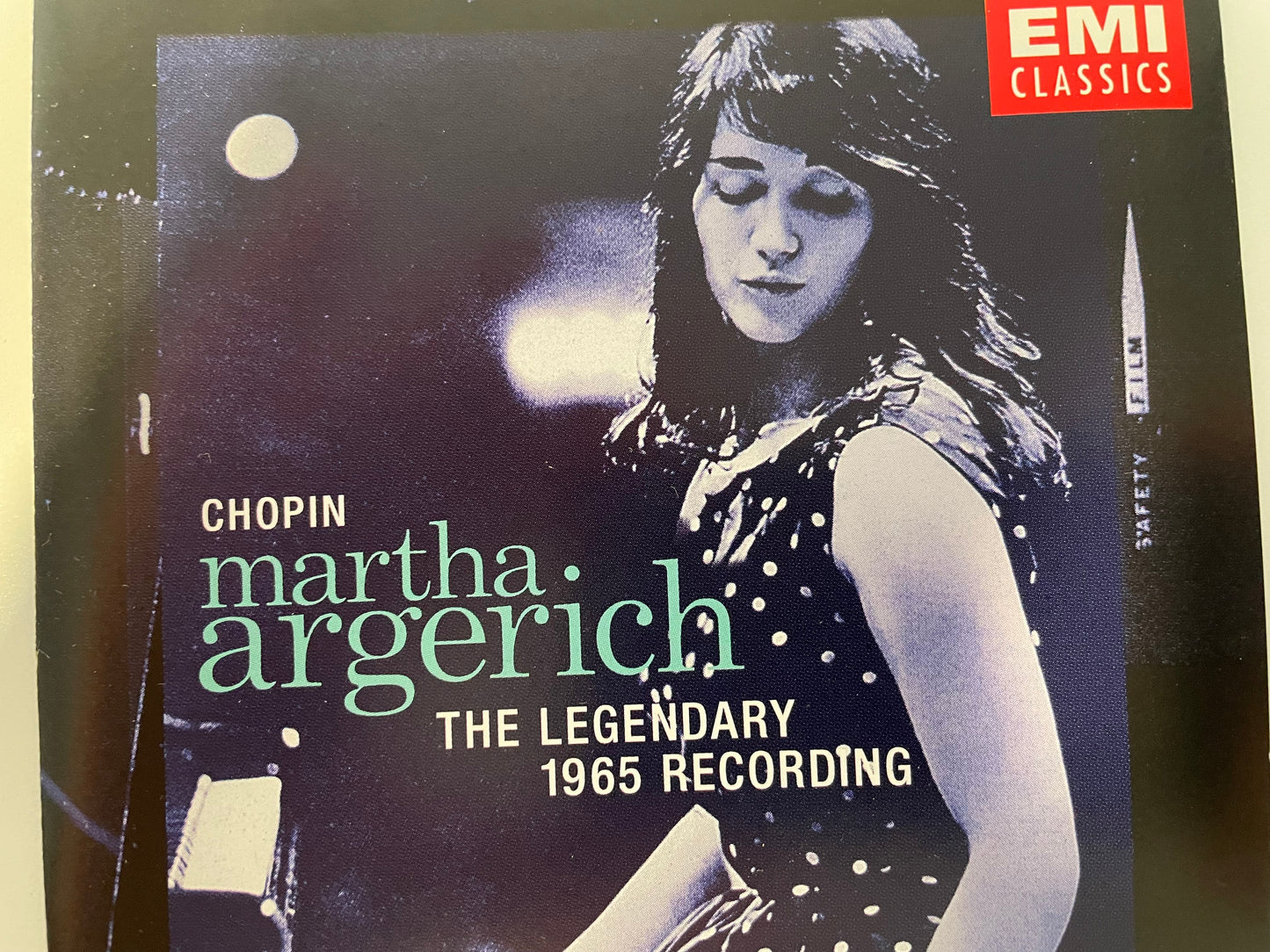 MARTHA ARGERICH "THE LEGENDARY 1965 RECORDING"-$4.99 +SHIPPING $5.00