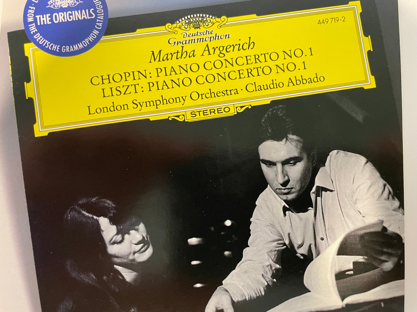 MARTHA ARGERICH CHOPIN: PIANO CONCERTO NO. 1-$5.99 +SHIPPING $5.00