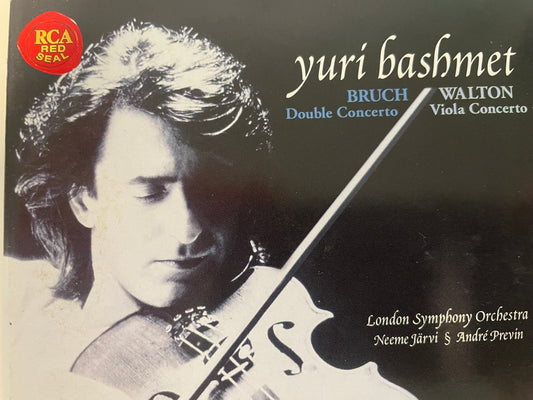 YURI BASHMET "BUCH/WALTON "VIOLA CLNCERTO"-$14.99 +SHIPPING $5.00