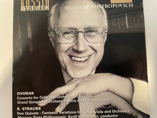 ROSTROPOVICH "DVORAK"/R. STRAUSS -$14.99 +SHIPPING $5.00