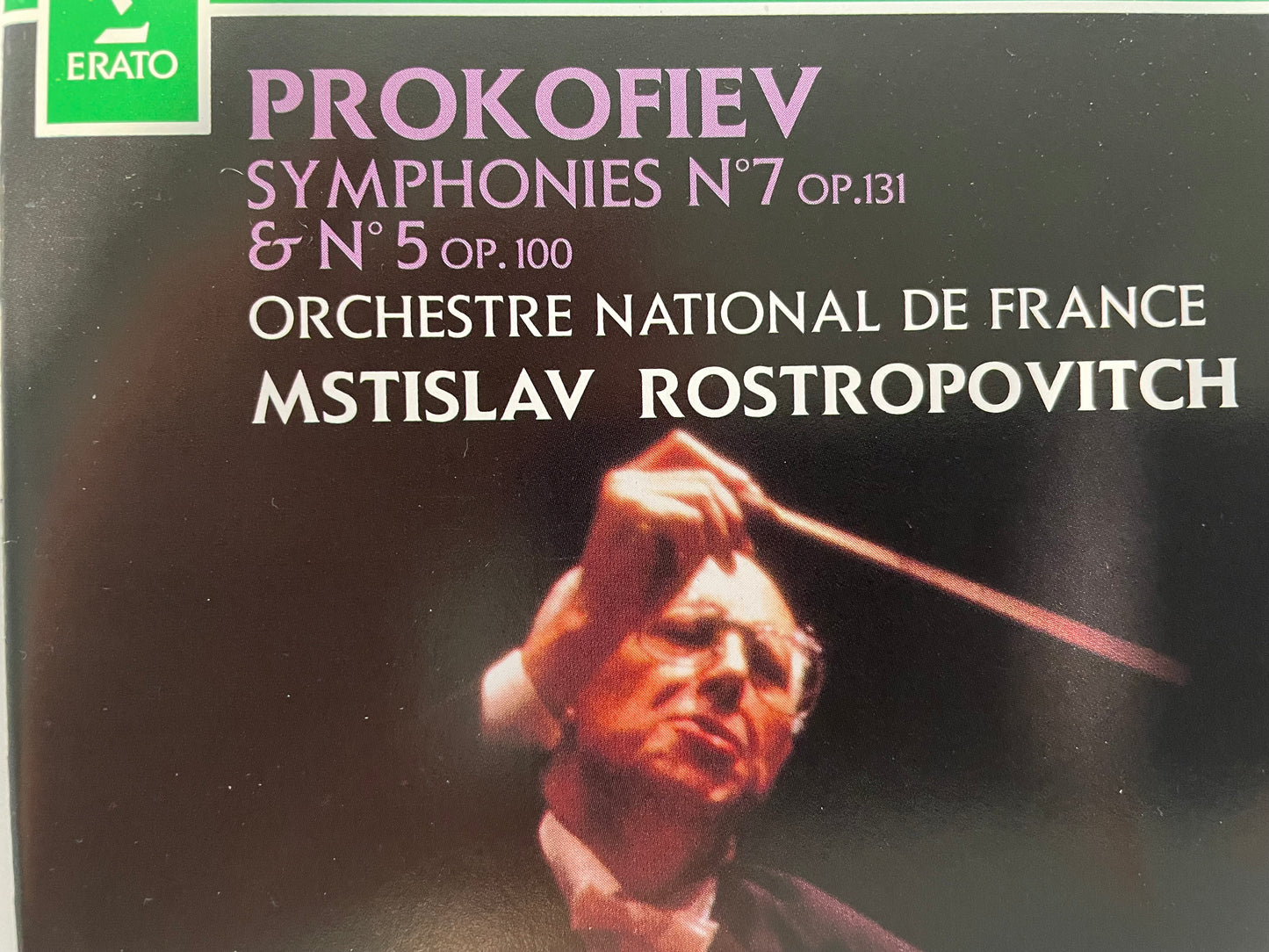 MSTISLAV ROSTROPOVICH "PROKOFIEV SYMPHONIES NO.7 &NO. 5 OP. 131-$4.99 +SHIPPING $5.00