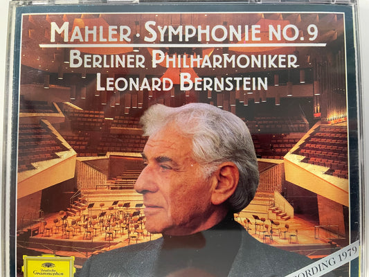 MAHLER.SYMPHONIE NO.9 BERLINER PHILHARMONIKER/LEONARD BERNSTEIN-2 CD's-$9.99 +SHIPPING$5.00