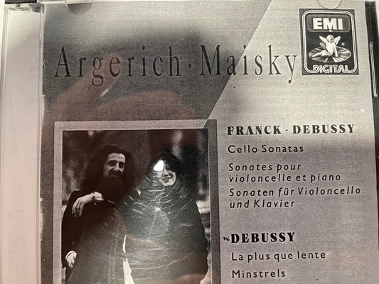 ARGERICH*MAISKY "FRANK DEBUSSY"-COPY $2.99 +SHIPPING $5.00