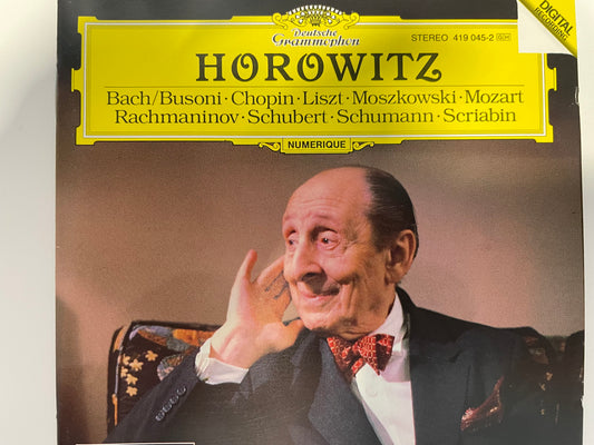 HOROWITZ -"BACH,BUSONI, CHOPIN,LIST MOSZKOWSKI- $12.99 +SHIPPING $5.00