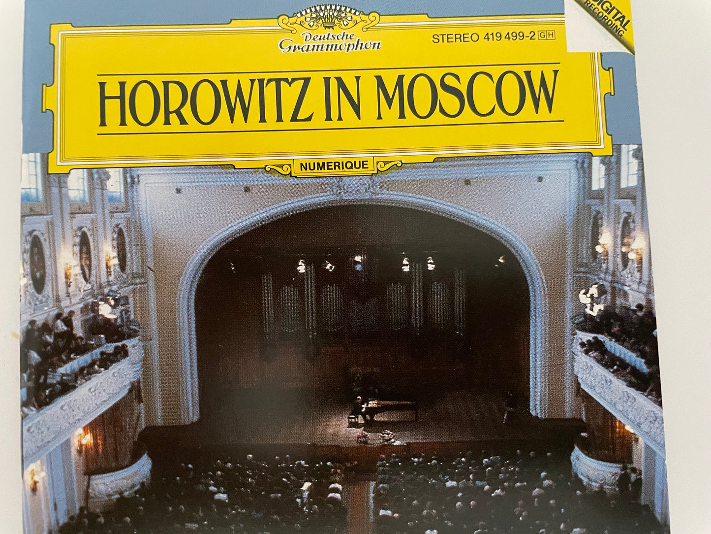 HOROWITZ IN MOSCOW-$8.99 +SHIPPING $4.50