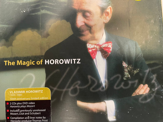 THE MAGIC OF HOROWITZ-2CD's/1 DVD-$7.99 +SHIPPING $5.00