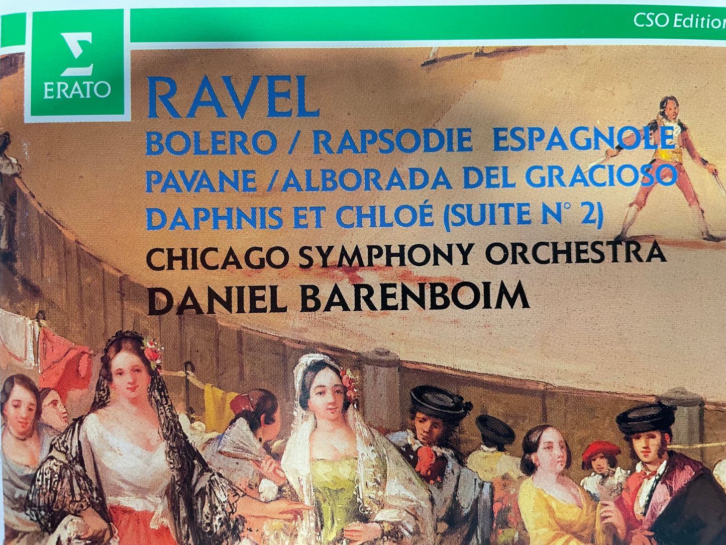 RAVEL "BOLERO-RAPSODIE-ESPAGNOLE"-$1.99 +SHIPPING $5.00