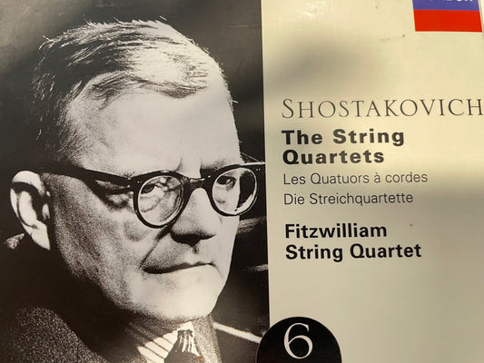 FRITZWILLIAM STRING QUARTET "SHOSTAKOVICH"-(6 CD's)$19.99 +SHIPPING $5.00